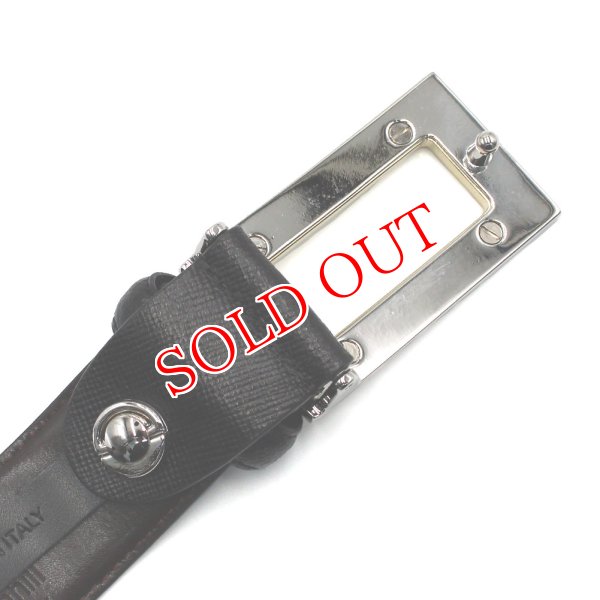 画像3: DUNHILL ダンヒル BPR215A42 ベルト BELT リバーシブル バックル ビジネス カジュアル メンズ (3)