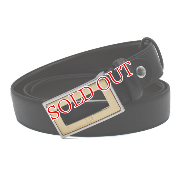 画像5: DUNHILL ダンヒル BPR215A42 ベルト BELT リバーシブル バックル ビジネス カジュアル メンズ (5)