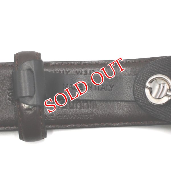 画像6: DUNHILL ダンヒル BPR215A42 ベルト BELT リバーシブル バックル ビジネス カジュアル メンズ (6)