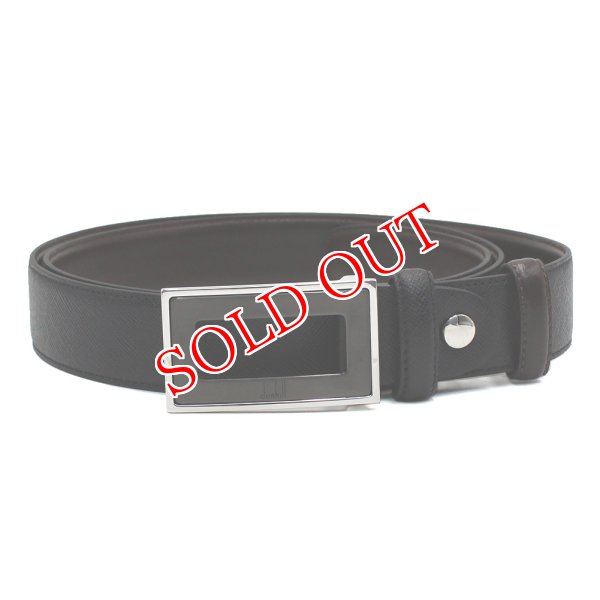 画像1: DUNHILL ダンヒル BPR220A42 ベルト BELT リバーシブル バックル ビジネス カジュアル メンズ (1)