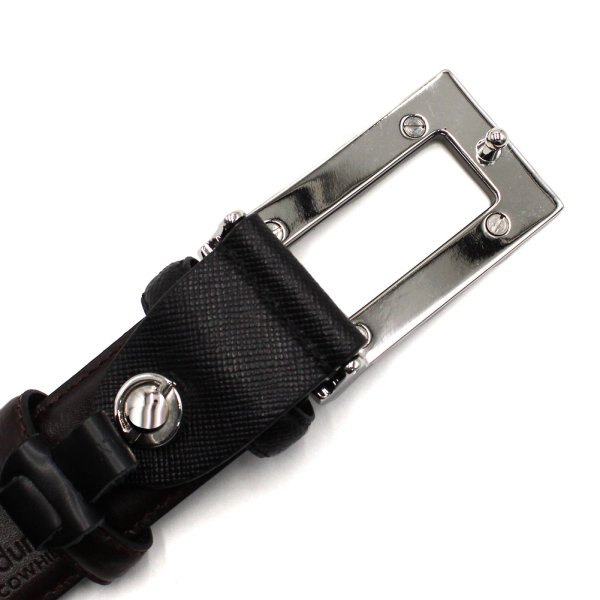 画像3: DUNHILL ダンヒル BPR220A42 ベルト BELT リバーシブル バックル ビジネス カジュアル メンズ (3)
