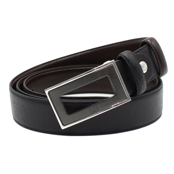画像5: DUNHILL ダンヒル BPR220A42 ベルト BELT リバーシブル バックル ビジネス カジュアル メンズ (5)