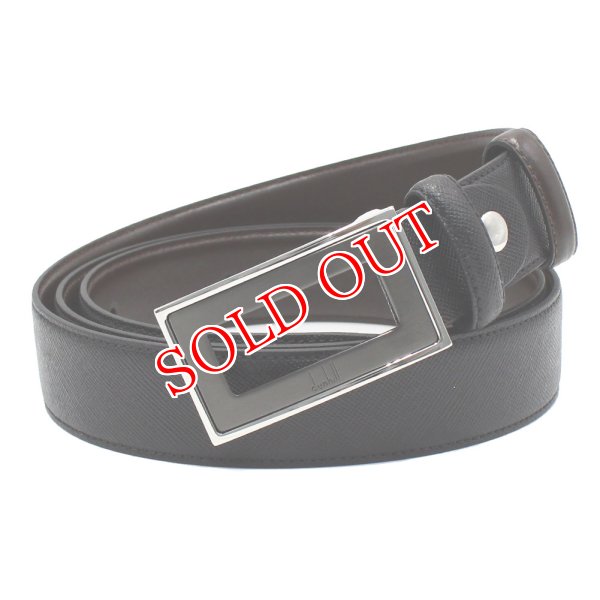 画像5: DUNHILL ダンヒル BPR220A42 ベルト BELT リバーシブル バックル ビジネス カジュアル メンズ (5)