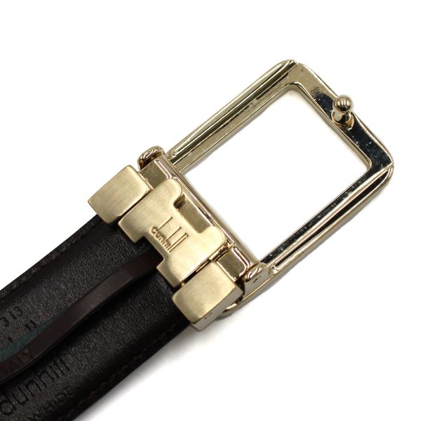 画像3: DUNHILL ダンヒル BPR235B42 ベルト BELT リバーシブル バックル ビジネス カジュアル メンズ (3)