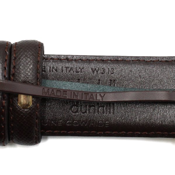 画像6: DUNHILL ダンヒル BPR235B42 ベルト BELT リバーシブル バックル ビジネス カジュアル メンズ (6)
