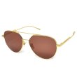 画像1: BOTTEGA VENETA ボッテガヴェネタ BV1013SK-011 サングラス アジアンフィット メンズ レディース ユニセックス (1)