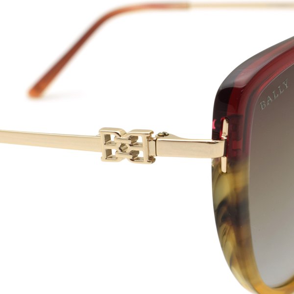 画像4: BALLY バリー BY0088-D/S 71T 58 サングラス ノーズパッド UVカット レディース (4)