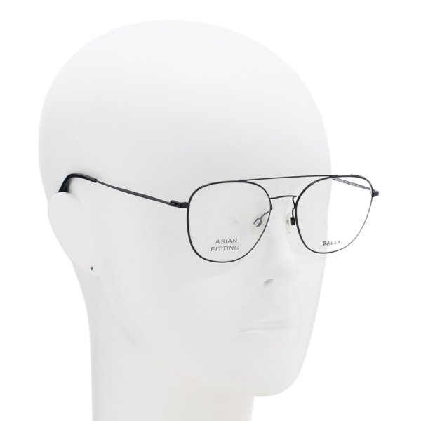 画像5: BALLY バリー BY5005-D/V 001 53 メガネ 眼鏡 フレーム のみ ノーズパッド メンズ (5)