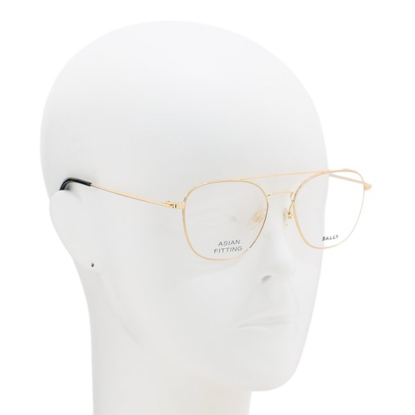 画像5: BALLY バリー BY5005-D/V 030 53 メガネ 眼鏡 フレーム のみ ノーズパッド メンズ (5)