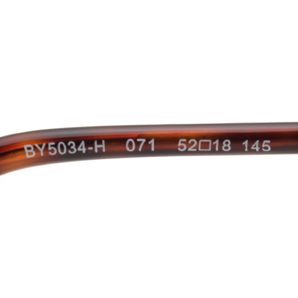 画像6: BALLY バリー BY5034H/V-071-52 フレーム メガネ 眼鏡 フレームのみ ノーズパッド メンズ レディース (6)