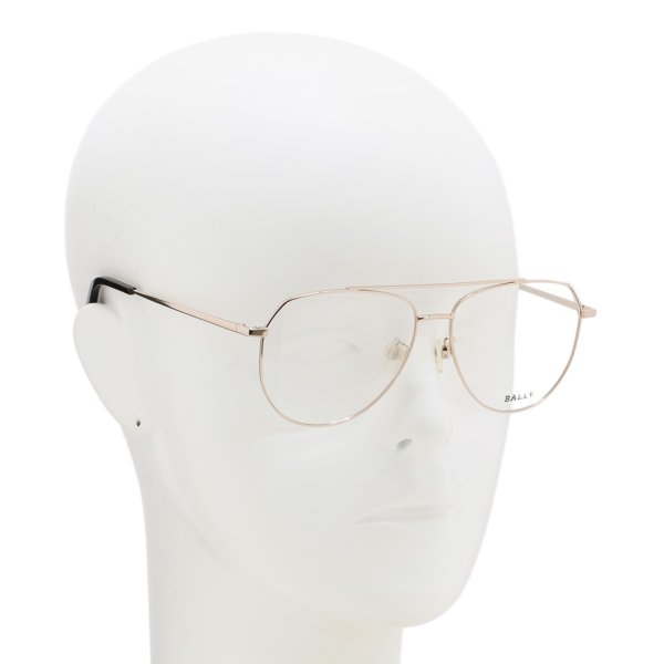 画像5: BALLY バリー BY5035H/V-028-57 フレーム メガネ 眼鏡 フレームのみ ノーズパッド メンズ レディース (5)