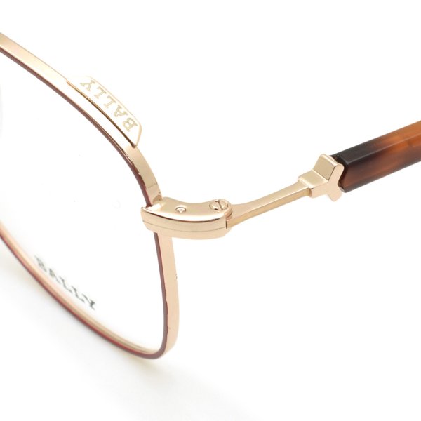 画像4: BALLY バリー BY5045H/V-071-55 フレーム メガネ 眼鏡 フレームのみ ノーズパッド メンズ レディース (4)