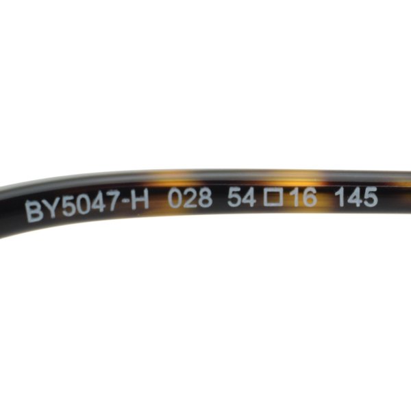 画像6: BALLY バリー BY5047-H/V 028 54 フレーム メガネ 眼鏡 フレームのみ ノーズパッド メンズ レディース (6)