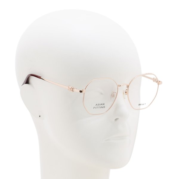 画像6: BALLY バリー BY5054-D/V 033 52 フレーム メガネ 眼鏡 フレームのみ ノーズパッド メンズ レディース (6)