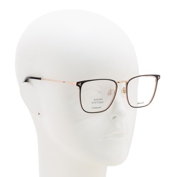 画像5: BALLY バリー BY5058-D/V 002 56 フレーム メガネ 眼鏡 フレームのみ ノーズパッド メンズ レディース (5)