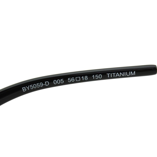 画像5: BALLY バリー BY5059-D/V 005 56 フレーム メガネ 眼鏡 フレームのみ ノーズパッド メンズ (5)