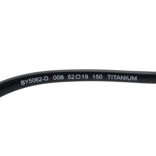 画像5: BALLY バリー BY5062-D/V 008 52 フレーム メガネ 眼鏡 フレームのみ ノーズパッド メンズ レディース (5)