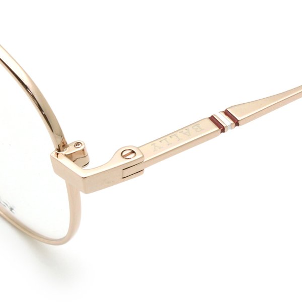 画像4: BALLY バリー BY5062-D/V 028 52 フレーム メガネ 眼鏡 フレームのみ ノーズパッド メンズ レディース (4)