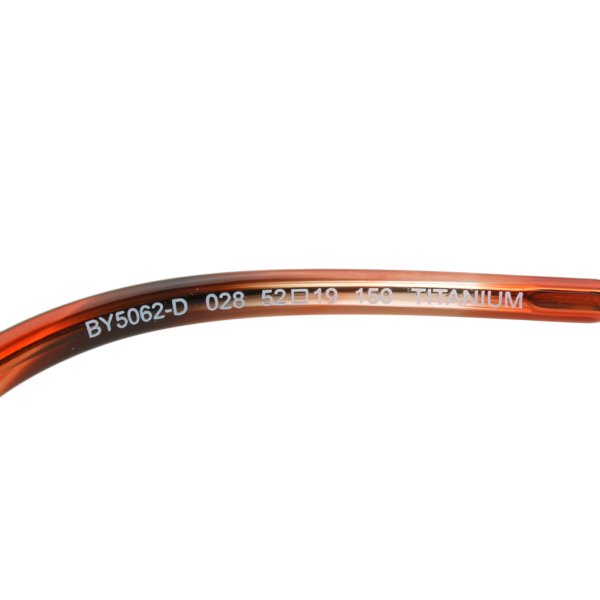 画像5: BALLY バリー BY5062-D/V 028 52 フレーム メガネ 眼鏡 フレームのみ ノーズパッド メンズ レディース (5)