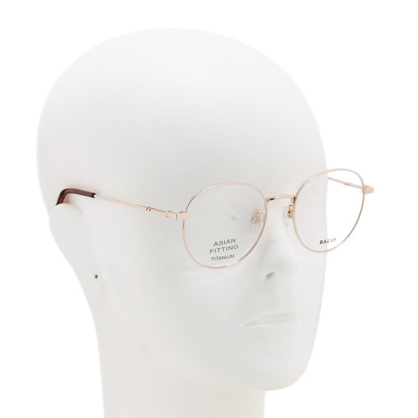 画像6: BALLY バリー BY5062-D/V 028 52 フレーム メガネ 眼鏡 フレームのみ ノーズパッド メンズ レディース (6)