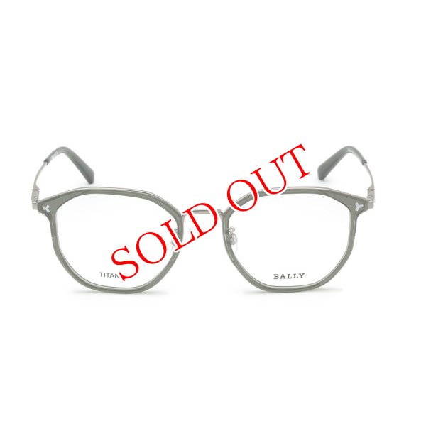 画像2: BALLY バリー BY5065-H/V 020 52 フレーム メガネ 眼鏡 フレームのみ ノーズパッド メンズ (2)