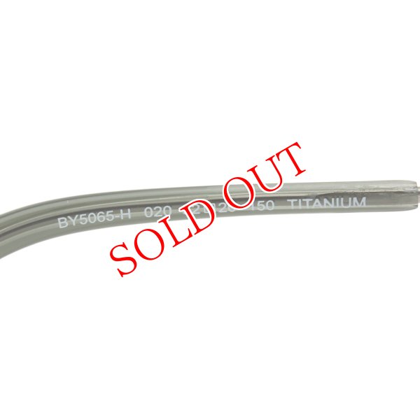 画像5: BALLY バリー BY5065-H/V 020 52 フレーム メガネ 眼鏡 フレームのみ ノーズパッド メンズ (5)