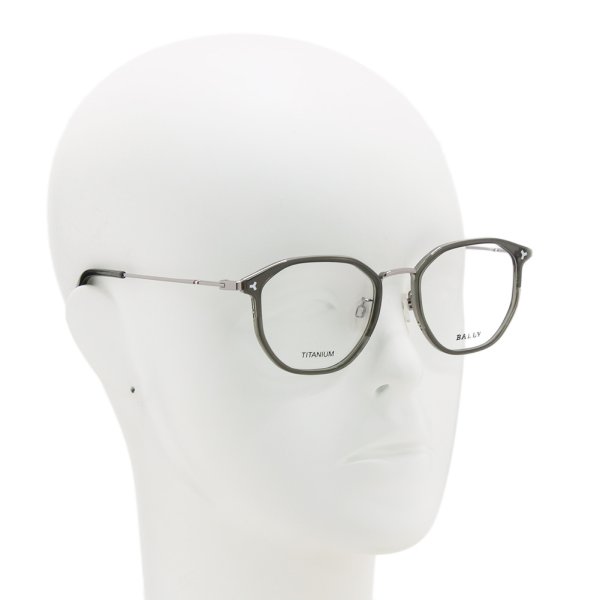 画像6: BALLY バリー BY5065-H/V 020 52 フレーム メガネ 眼鏡 フレームのみ ノーズパッド メンズ (6)