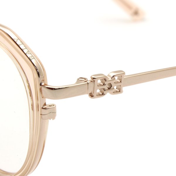 画像4: BALLY バリー BY5067-H/V 072 51 フレーム メガネ 眼鏡 フレームのみ ノーズパッド レディース (4)