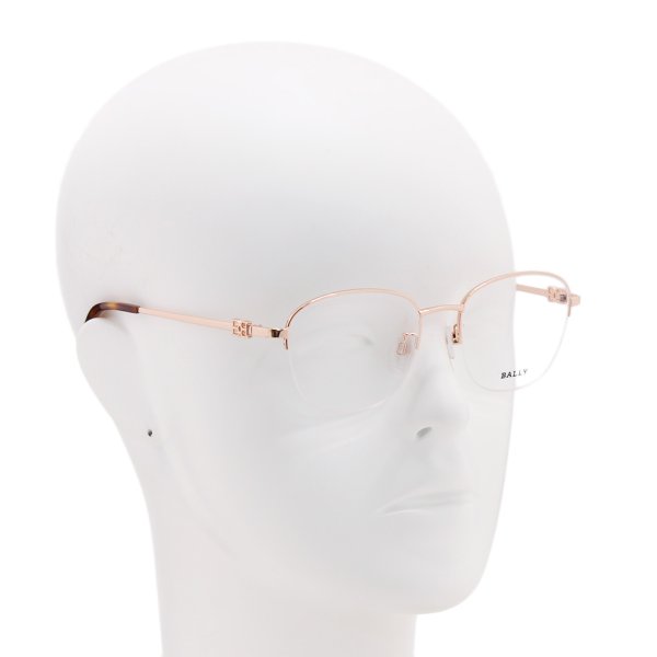 画像6: BALLY バリー BY5073-H/V 033 52 フレーム メガネ 眼鏡 フレームのみ ノーズパッド レディース (6)