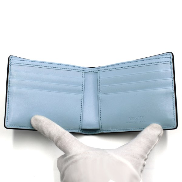 画像4: VERSACE ヴェルサーチ DPU2463-1A13018-1B00V 財布 WALLET 二つ折り財布 メンズ レディース ユニセックス (4)