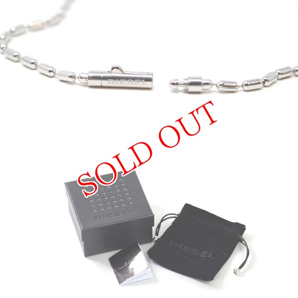 画像4: DIESEL ディーゼル DX0011040 ネックレス ドッグタグ ペンダント プレート メンズ レディース (4)