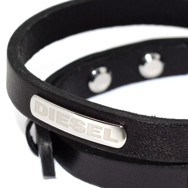 画像3: DIESEL ディーゼル DX0971040 ブレスレット レザー メンズ (3)