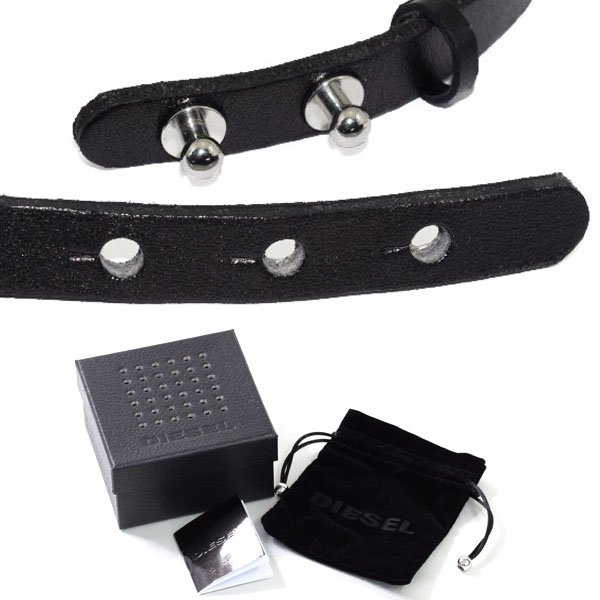 画像4: DIESEL ディーゼル DX0971040 ブレスレット レザー メンズ (4)