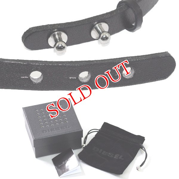 画像4: DIESEL ディーゼル DX0971040 ブレスレット レザー メンズ (4)