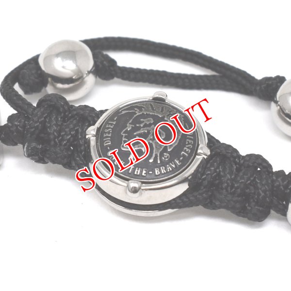 画像3: DIESEL ディーゼル DX1121040 BLACK LINE AGATE ブレスレット BRACERET アクセサリー メンズ レディース (3)