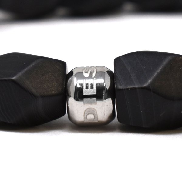 画像3: DIESEL ディーゼル DX1134040 AGATE ブレスレット BRACERET メンズ レディース (3)
