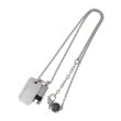 画像3: DIESEL ディーゼル DX1156040 ネックレス OBSIDIAN ロゴプレート ボルト ペンダント アクセサリー メンズ レディース (3)