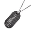 画像2: DIESEL ディーゼル DX1349040 ネックレス ドッグタグ ペンダント アクセサリー メンズ レディース (2)