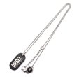 画像3: DIESEL ディーゼル DX1349040 ネックレス ドッグタグ ペンダント アクセサリー メンズ レディース (3)