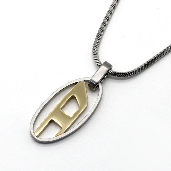 画像1: DIESEL ディーゼル DX1421931 ネックレス アクセサリー メンズ (1)