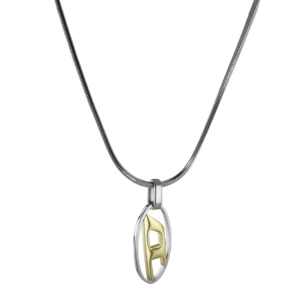 画像2: DIESEL ディーゼル DX1421931 ペンダント ネックレス (2)