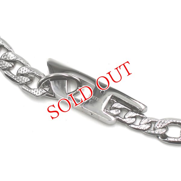 画像4: DIESEL ディーゼル DX1497040 ステンレススチール製チェーンネックレス (4)