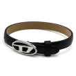 画像1: DIESEL ディーゼル DX1516040 ブレスレット レザー メンズ レディース (1)