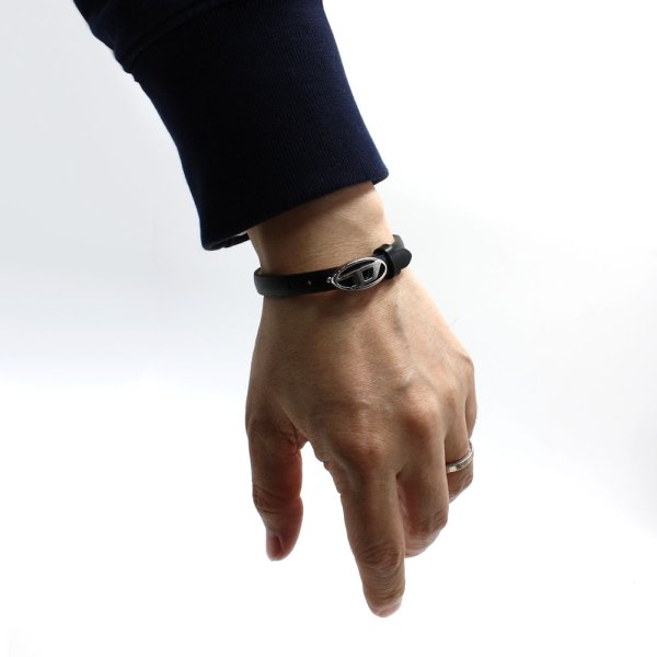 画像5: DIESEL ディーゼル DX1516040 ブレスレット レザー メンズ レディース (5)