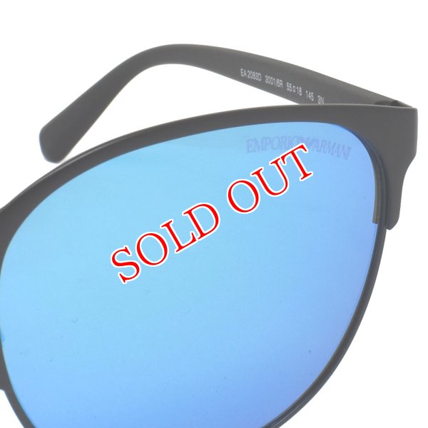 画像4: EMPORIO ARMANI エンポリオ アルマーニ 0EA2083D 30016R 55 マット サングラス メンズ レディース (4)