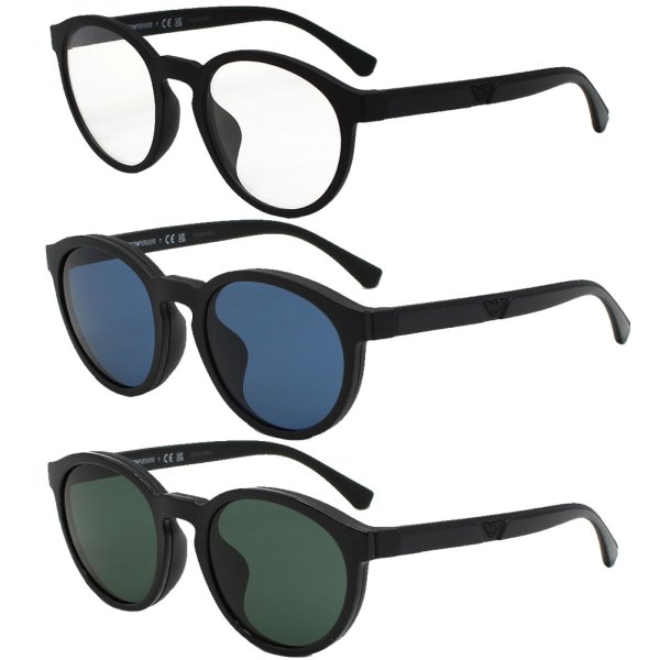 画像6: EMPORIO ARMANI エンポリオ アルマーニ 0EA4152F 58011W 52 マット クリップオンサングラス アジアンフィット メンズ レディース ユニセックス (6)