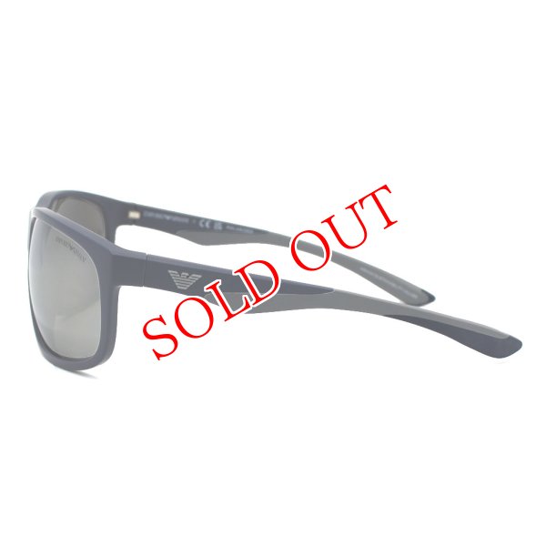 画像3: EMPORIO ARMANI エンポリオ アルマーニ 0EA4199U 5088Z3 65 マット 偏光レンズ サングラス メンズ (3)