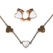 画像1: EMPORIO ARMANI エンポリオアルマーニ EG3416221 ピアス ネックレス セット レディース (1)