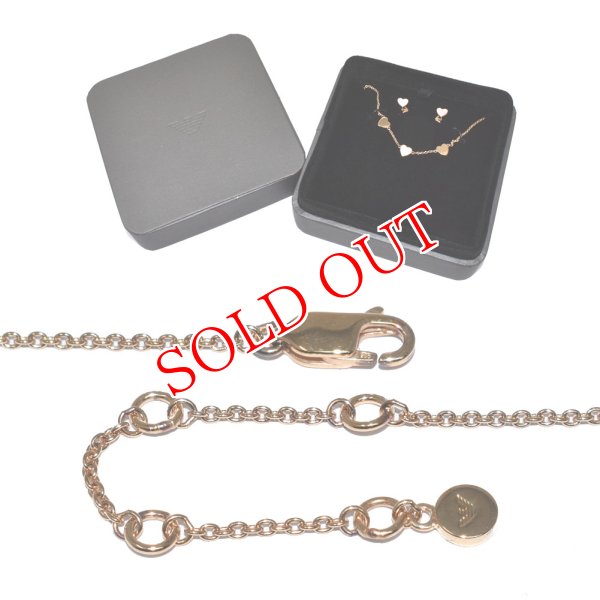 画像4: EMPORIO ARMANI エンポリオアルマーニ EG3416221 ピアス ネックレス セット レディース (4)