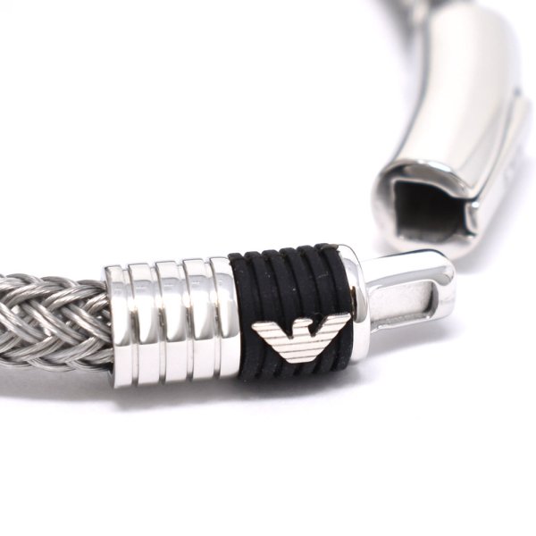 画像4: EMPORIO ARMANI エンポリオアルマーニ EGS1623040 ブレスレット イーグルロゴ メンズ レディース (4)